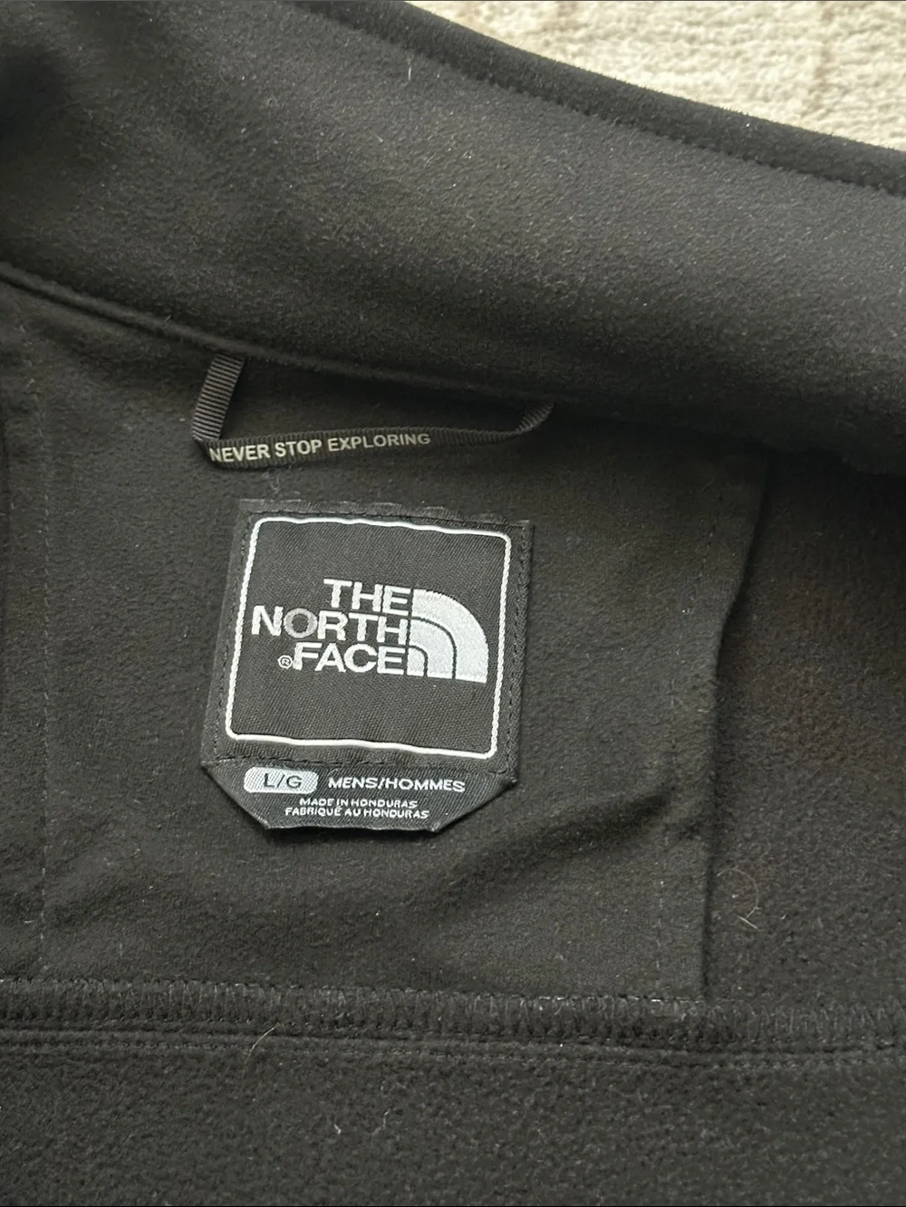 The North Face Men’s Large Black Apex  Jacket.